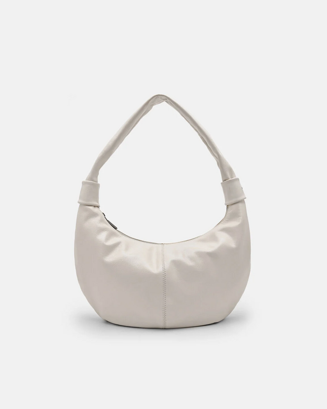 PEDRO Icon Leather Hobo Bag - Chalk
