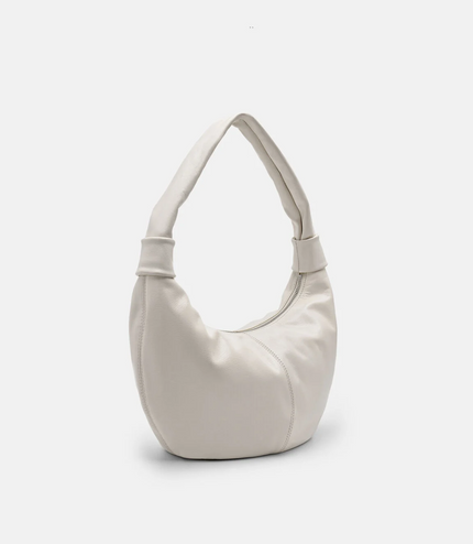 PEDRO Icon Leather Hobo Bag - Chalk