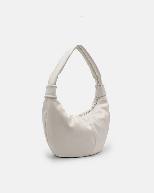 PEDRO Icon Leather Hobo Bag - Chalk