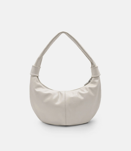 PEDRO Icon Leather Hobo Bag - Chalk