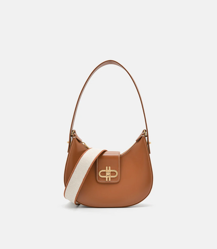 PEDRO Icon Leather Hobo Bag - Cognac