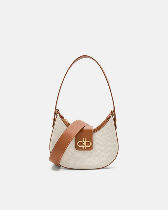 PEDRO Icon Leather Hobo Bag - Cognac2