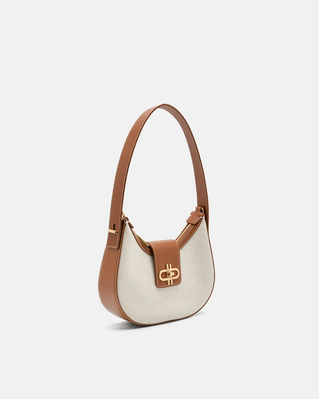 PEDRO Icon Leather Hobo Bag - Cognac2