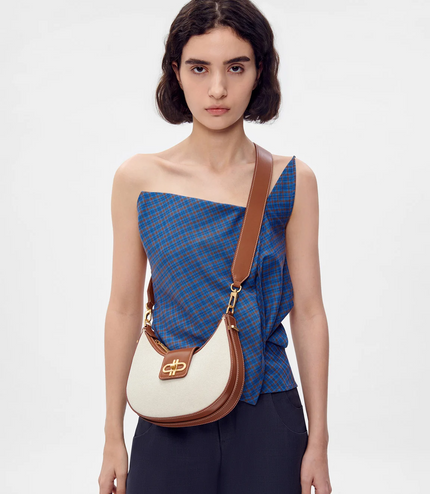 PEDRO Icon Leather Hobo Bag - Cognac2