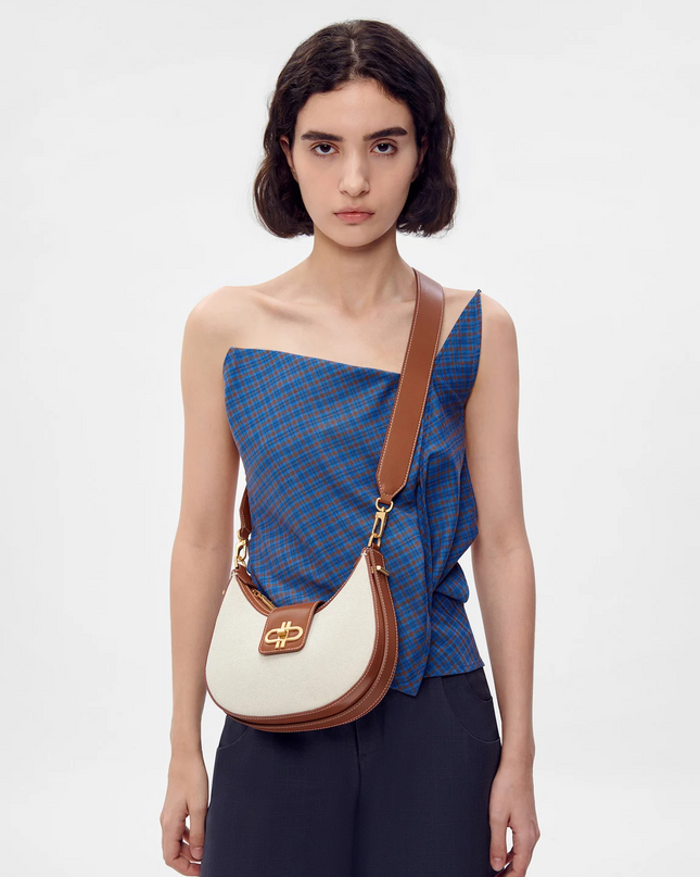 PEDRO Icon Leather Hobo Bag - Cognac2