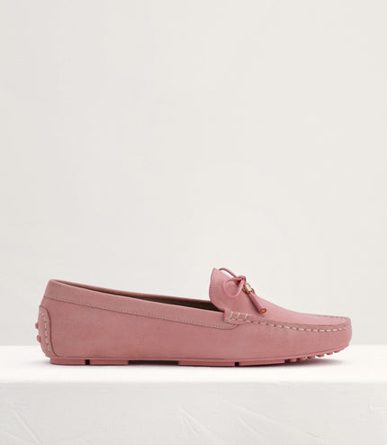 Leather Bow Moccasins