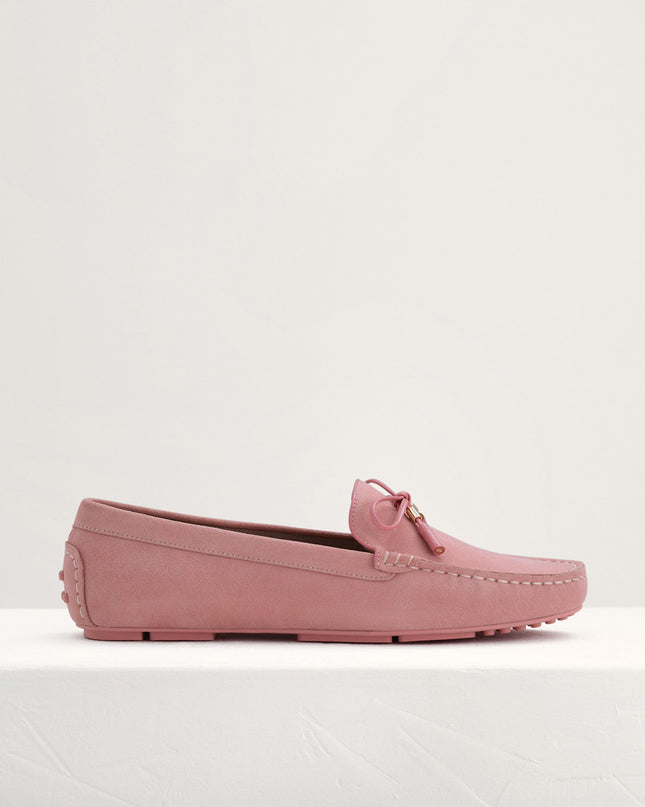 Leather Bow Moccasins