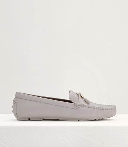 Leather Bow Moccasins