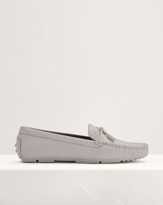 Leather Bow Moccasins