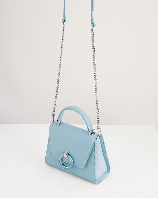Structured Top Handle Bag