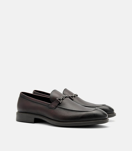 Altitude Lightweight Leather Horsebit Loafers - Dark Brown