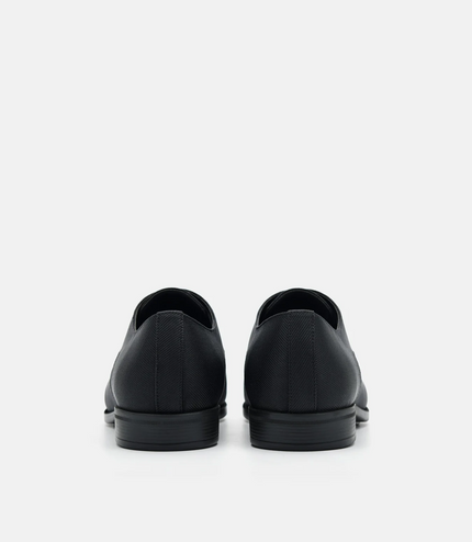 Altitude Lightweight Nylon Derby Shoes - Black