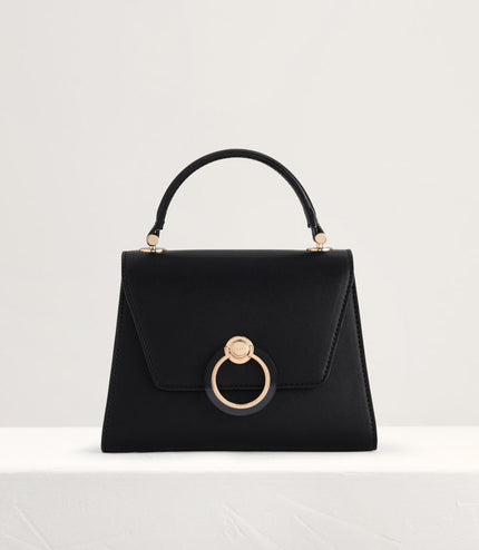 Structured Top Handle Bag
