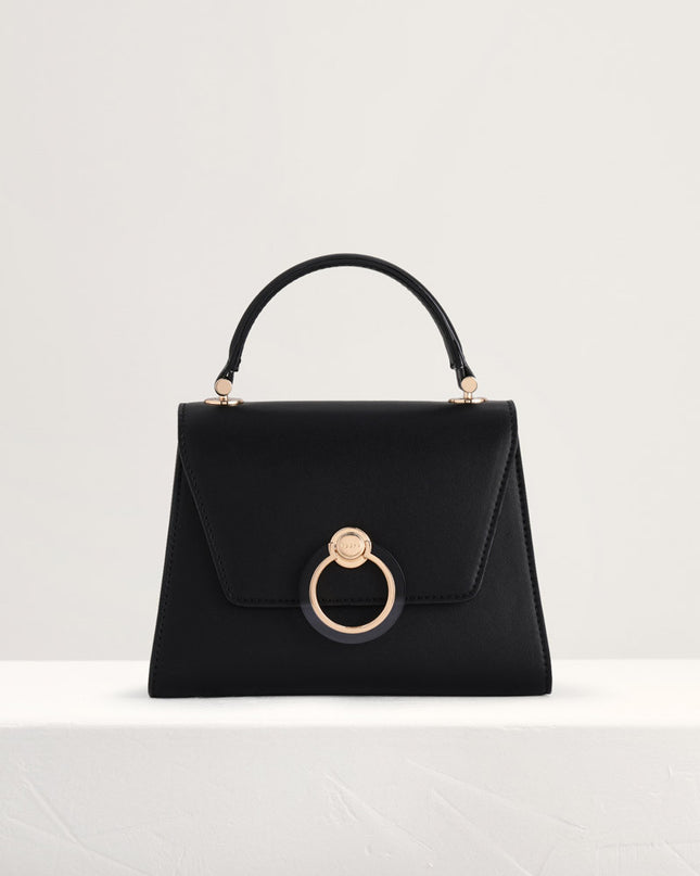 Structured Top Handle Bag