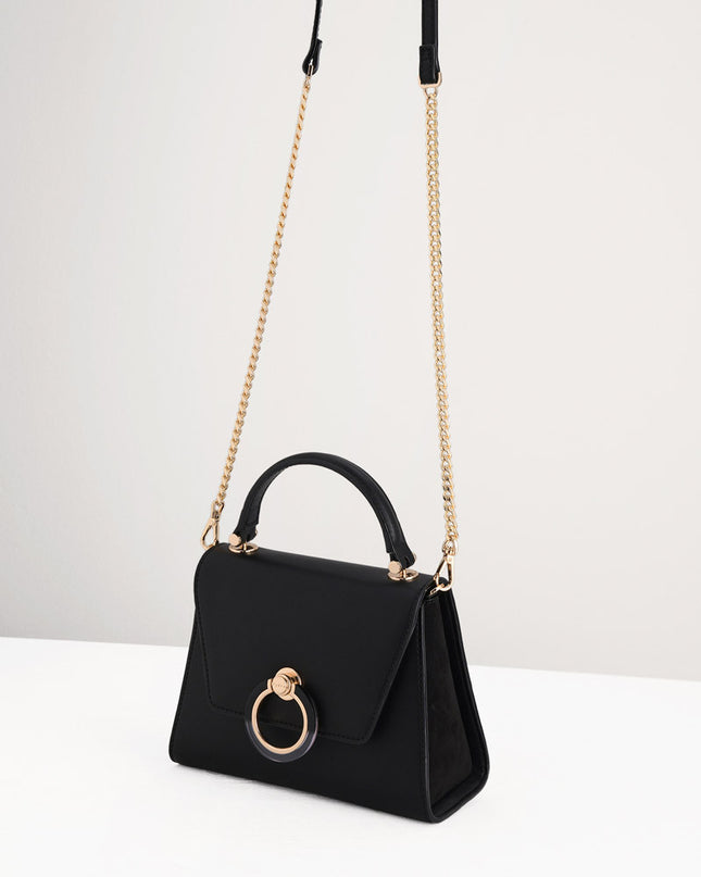 Structured Top Handle Bag