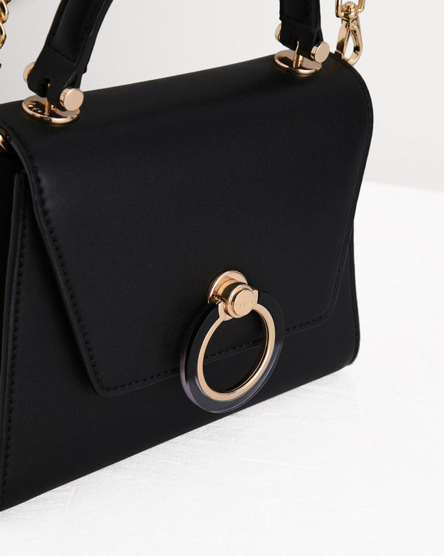 Structured Top Handle Bag