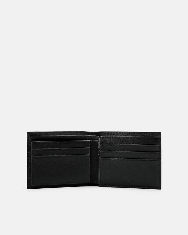 Leather Bi-Fold Wallet with Insert