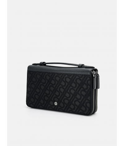 PEDRO Icon Leather Travel Organizer - Black