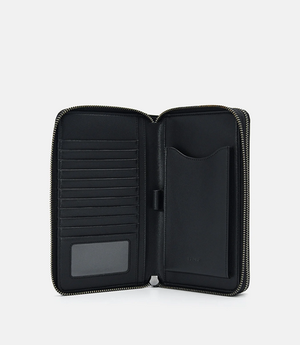 PEDRO Icon Leather Travel Organizer - Black