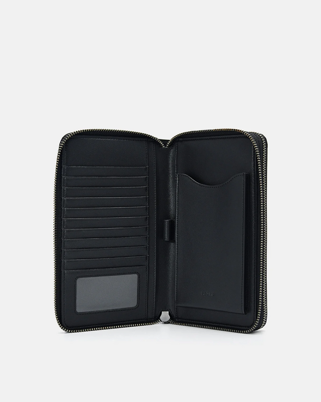 PEDRO Icon Leather Travel Organizer - Black