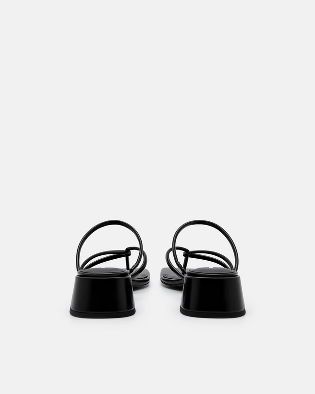 Effie Heel Sandals - Black