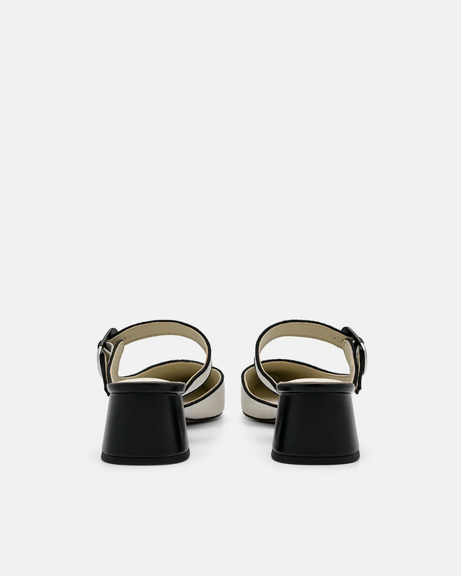 Bridget Heel Mules - Beige