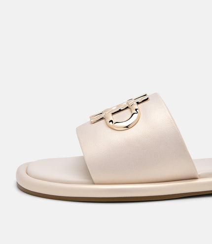 PEDRO Icon Satin Sandals - Champagne