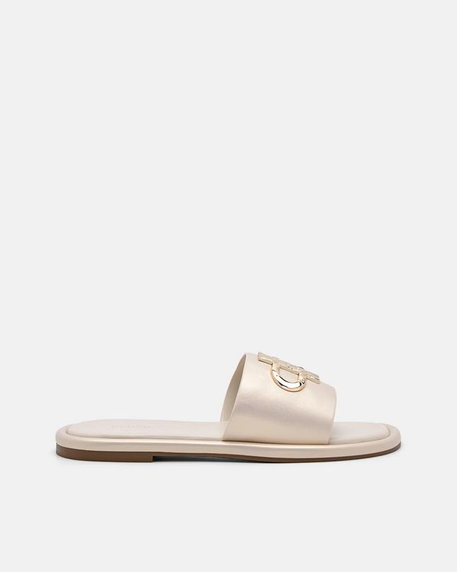 PEDRO Icon Satin Sandals - Champagne