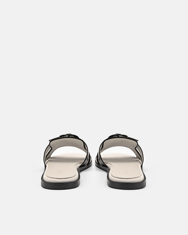 Bridget Slide Sandals - Beige