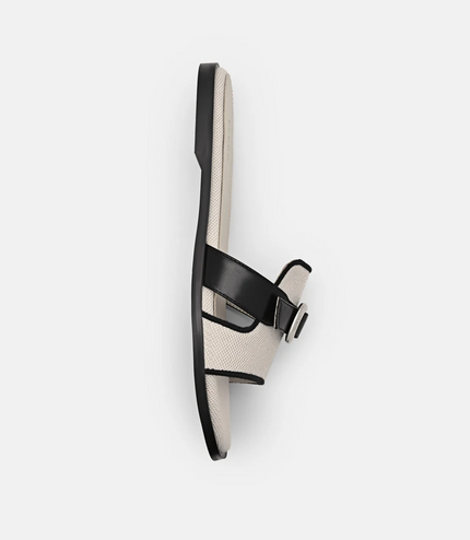 Bridget Slide Sandals - Beige