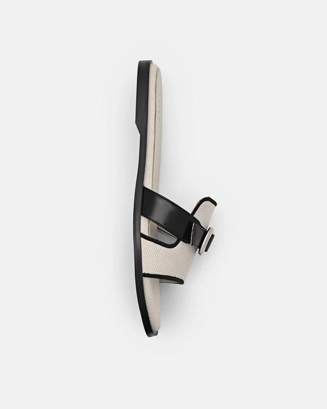 Bridget Slide Sandals - Beige
