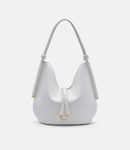 Liora Hobo Bag - Chalk
