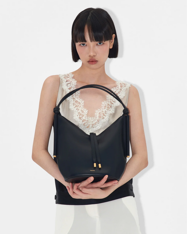 Liora Hobo Bag - Black