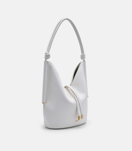Liora Hobo Bag - Chalk