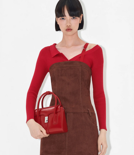 Farida Leather Handbag