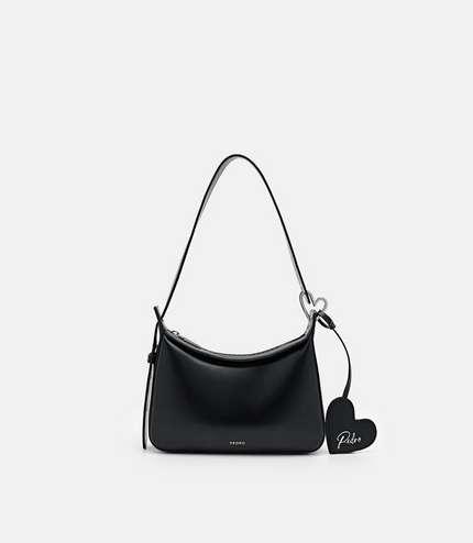 Heartlink Shoulder Bag - Black