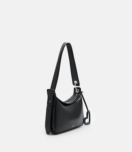 Heartlink Shoulder Bag - Black