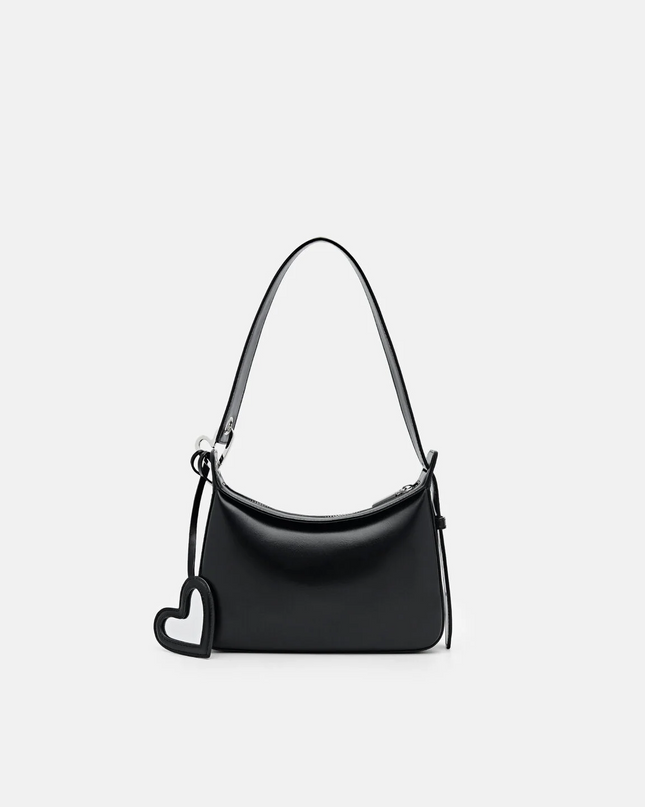 Heartlink Shoulder Bag - Black