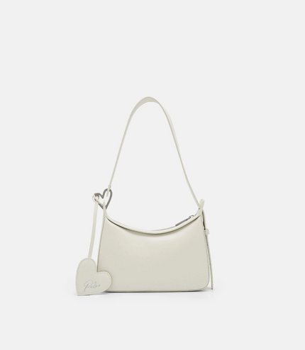 Heartlink Shoulder Bag - Chalk