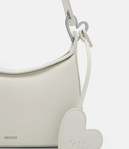 Heartlink Shoulder Bag - Chalk