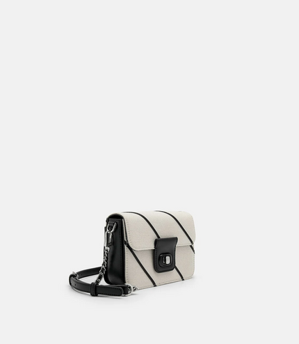 Eden Mini Shoulder Bag - Beige