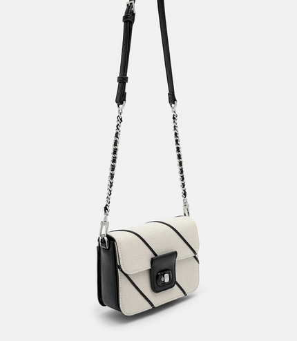 Eden Mini Shoulder Bag - Beige