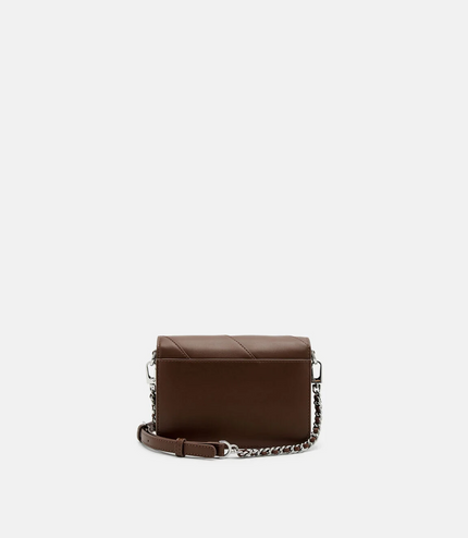 Eden Mini Shoulder Bag - Dark Brown