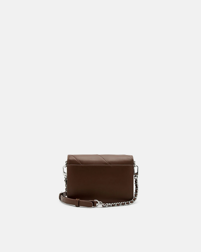 Eden Mini Shoulder Bag - Dark Brown