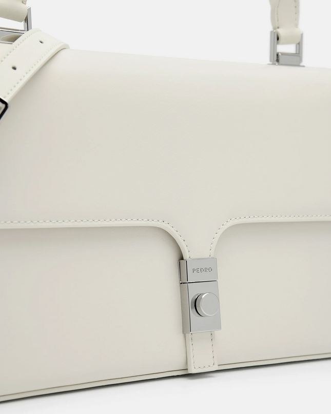 PEDRO Studio Farida Leather Handbag - Chalk