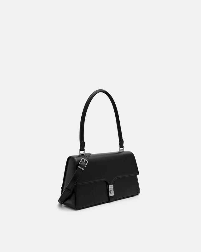 PEDRO Studio Farida Leather Handbag - Black