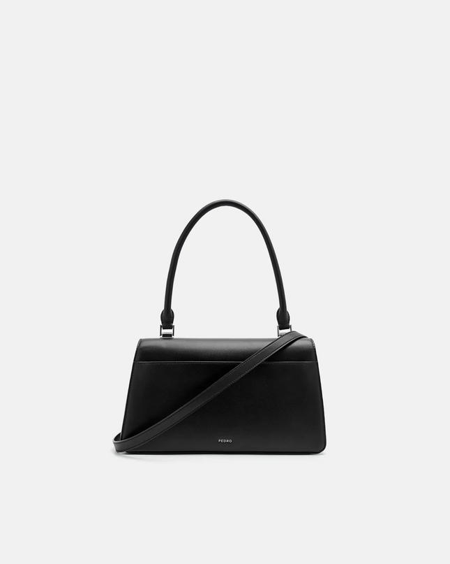 PEDRO Studio Farida Leather Handbag - Black