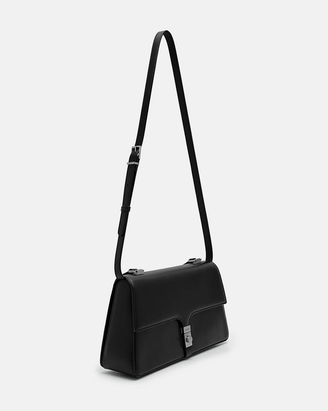 PEDRO Studio Farida Leather Handbag - Black