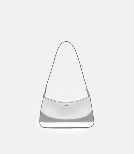 Jatte Shoulder Bag - Silver