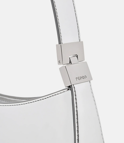Jatte Shoulder Bag - Silver